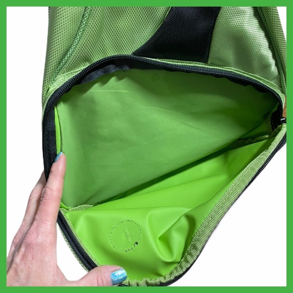 Atlantic Lime Shoulder Travel Backpack - Picture 5 of 5